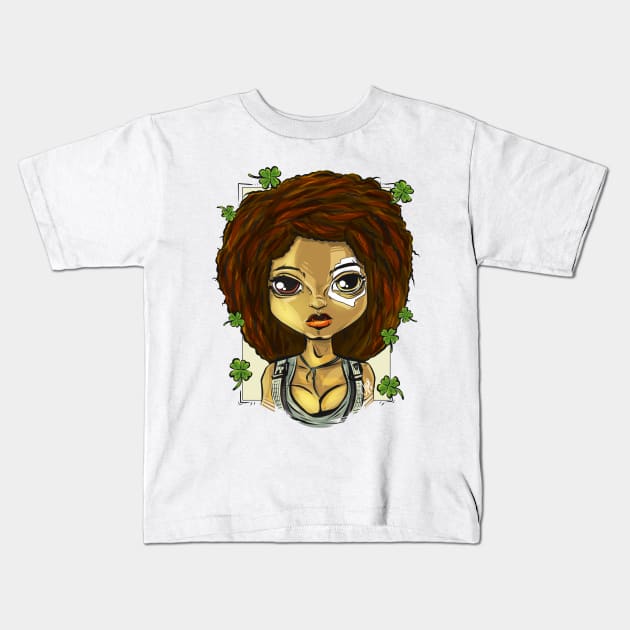 Pop Culture Caricature #1 - Domino Kids T-Shirt by yazgar